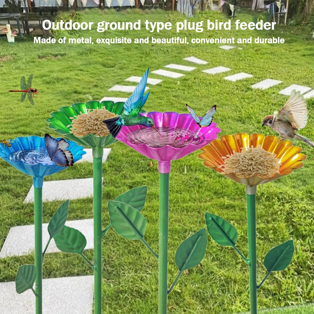 

Decorative Floor Mounted Bee Water Cup Adjustable Height For Unique Garden Decor Making Practical
