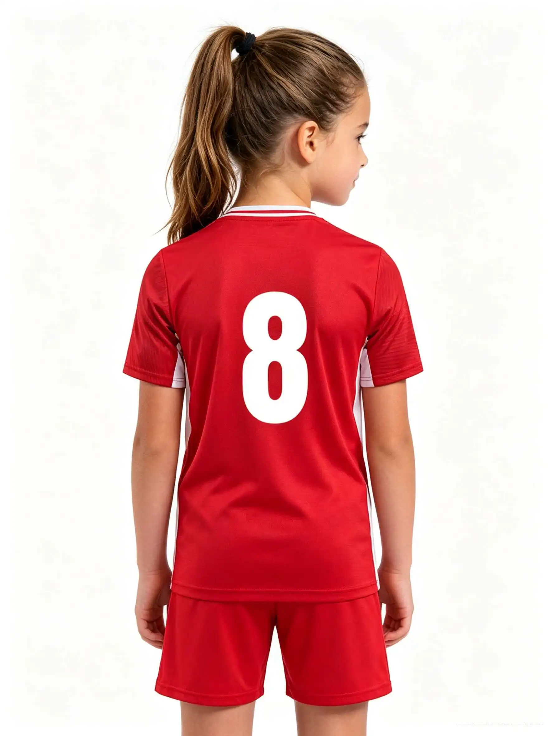 26/27 Unisex Blank Soccer Jersey Set, Kids & Adults Training Uniforms for School Sports, Running & Team Events7112 view 4