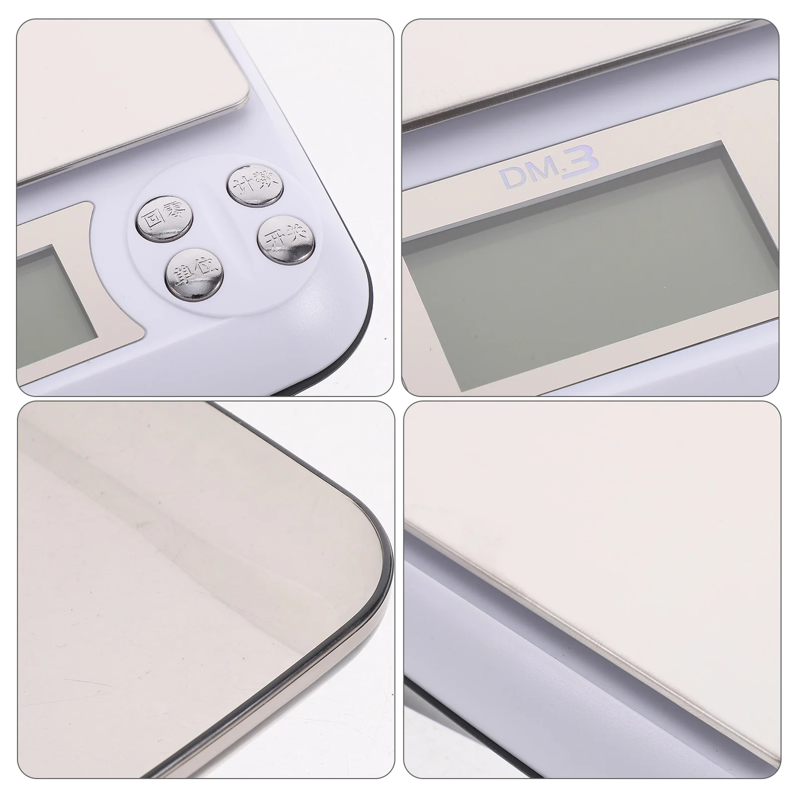 

Digital Electronic Scale High Precision 0.01g-600g Kitchen Food Measuring Multi Function Buttons Zero Return Counting Unit