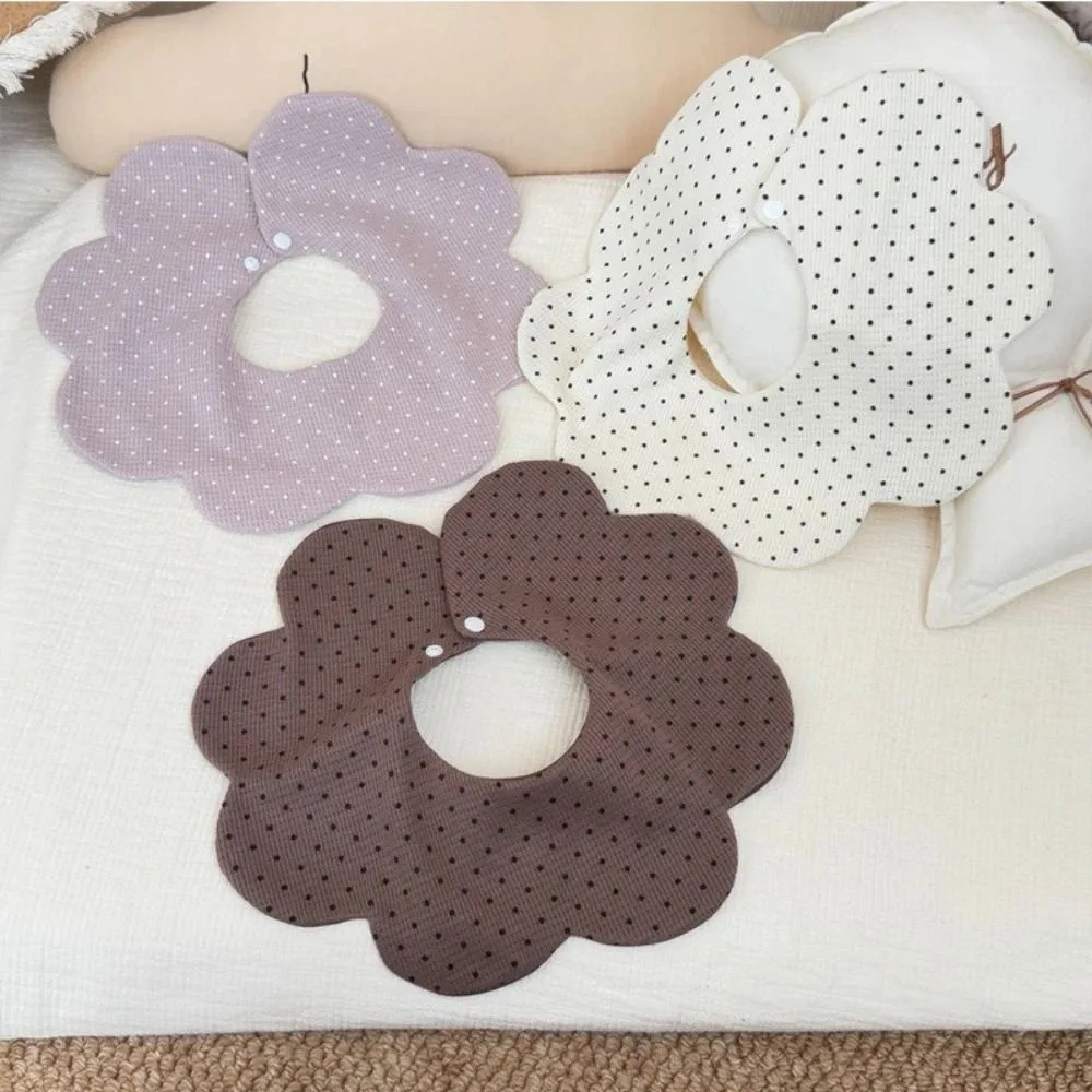 

Cartoon Baby Feeding Bib Two-sided Usable Cotton Cute Saliva Towel Absorbent Washable Baby Drool Bib Infant Teething