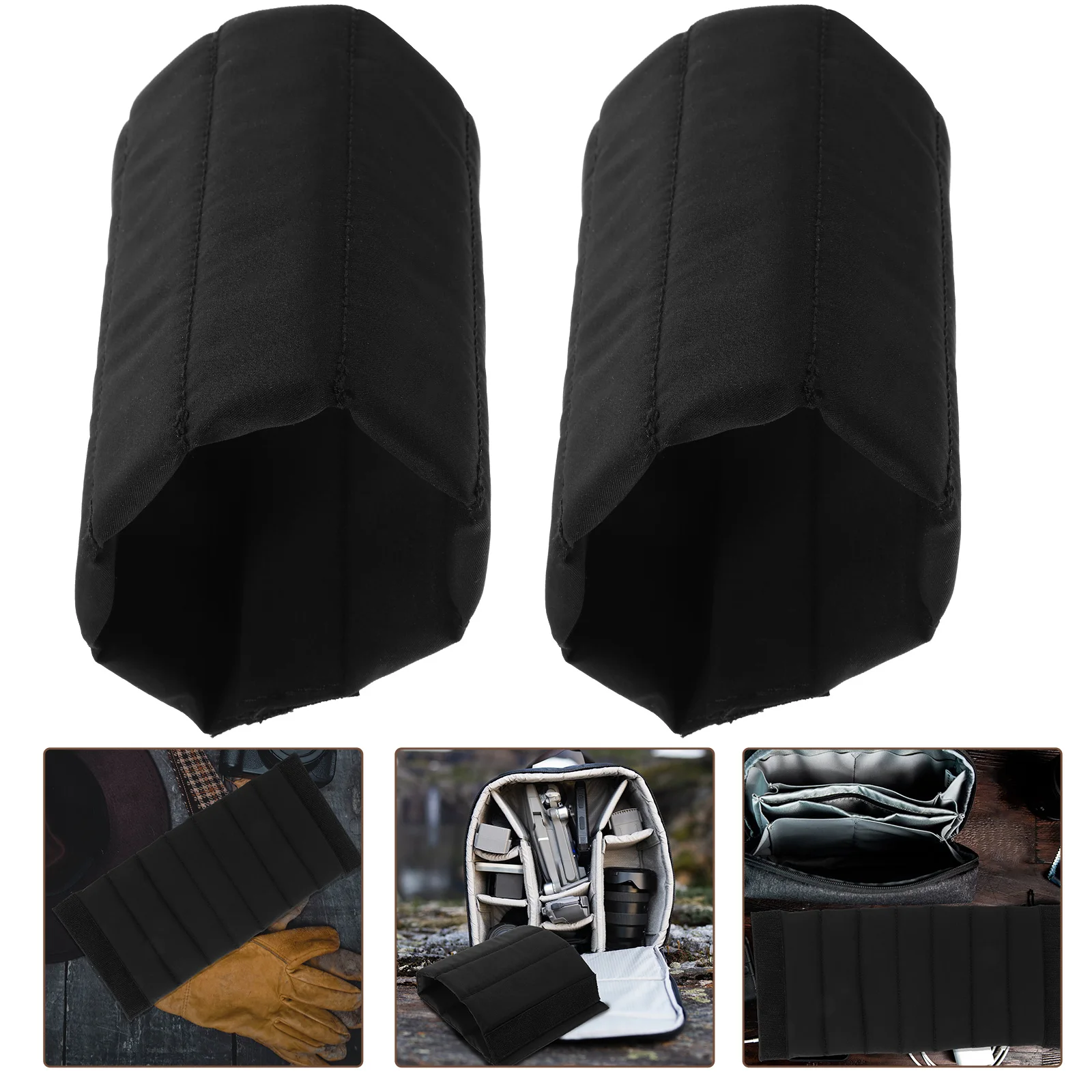 

Bag Divider Organizer Insert 2pcs Padded Universal Camera Compartments Shock Pad Insert for Backpack Practical Separators Set