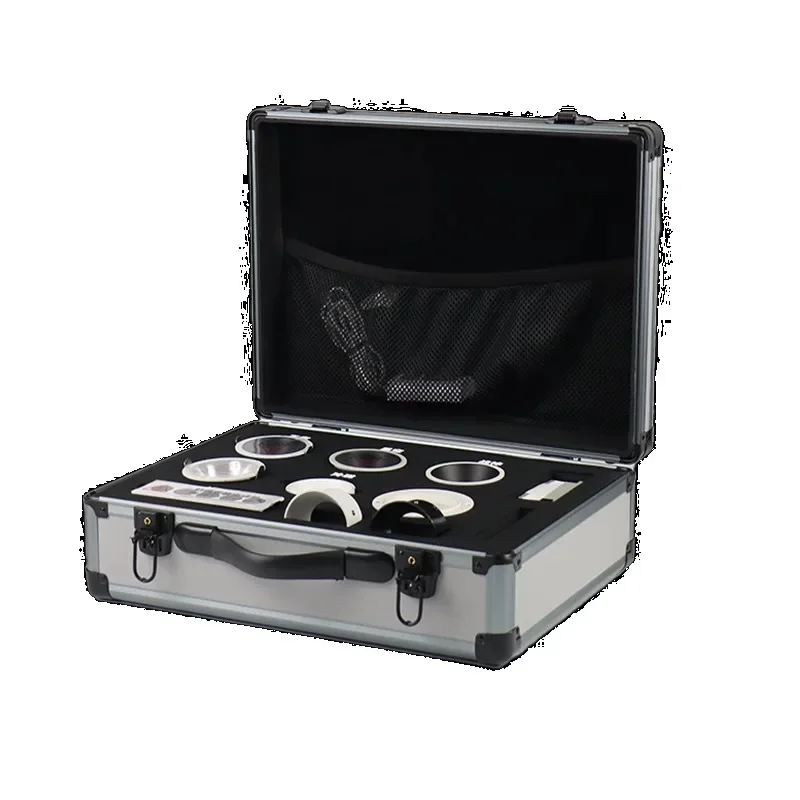 Lighting display box Full spectrum intelligent lighting No main grille Magnetic line spotlight Sample box Aluminum box