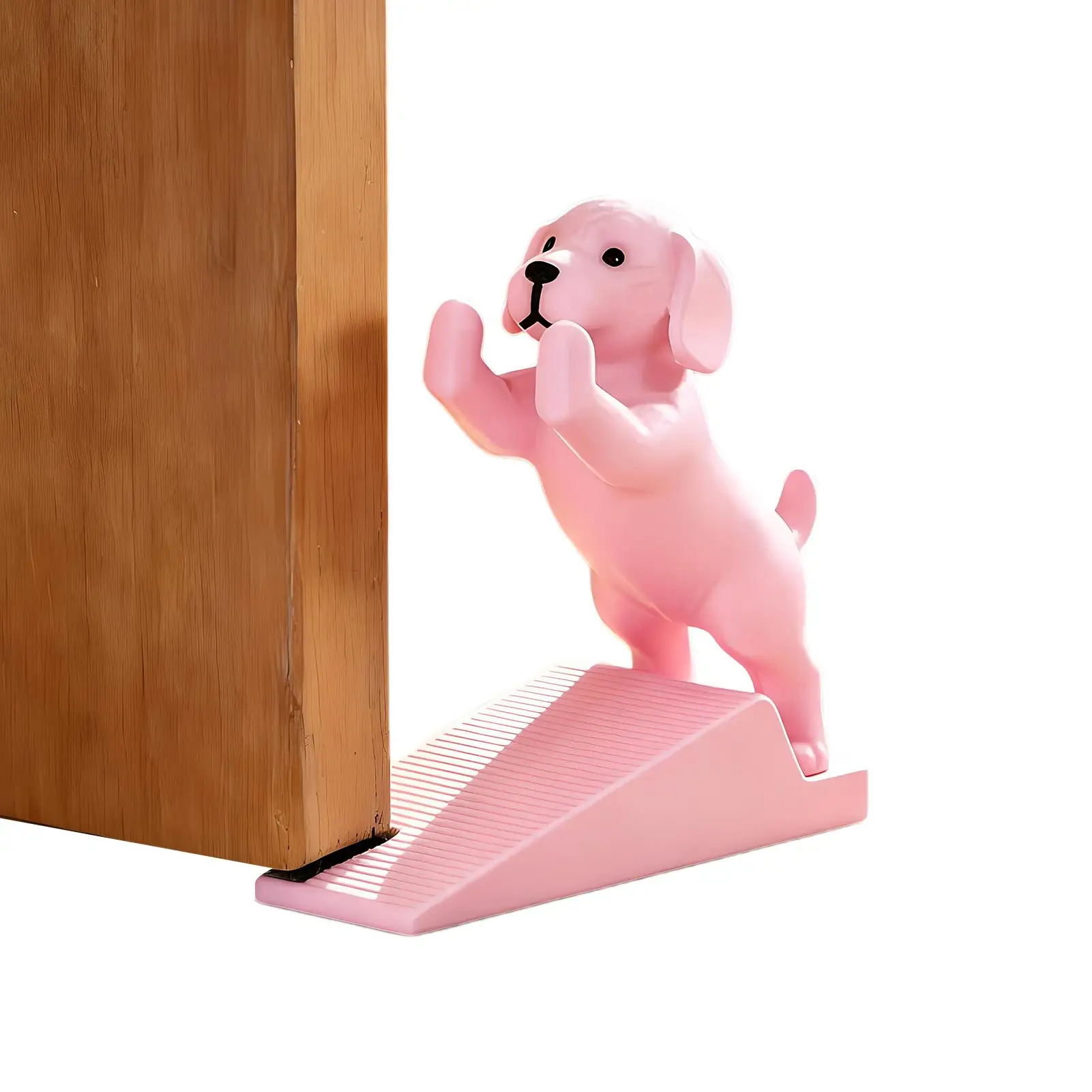 1Pc Cute Decorative Door Stopper, 3D Printed Movable Door Stopper, anti Slip Base to Protect Walls, Home Decoration ﻿