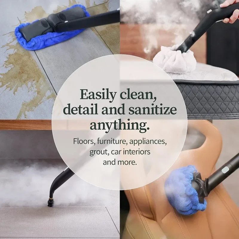 Neat Steam Cleaner Powerful Multipurpose Portable Steamer for Floors, Cars, Tiles Grout Cleaning Chemical Free