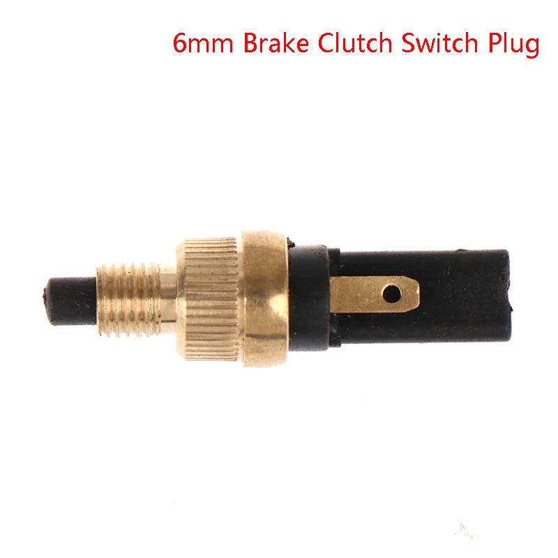 1Pcs Motorcycle Brake Light Tail Light Front Rear Brake Clutch Switch For Thread 6mm Universal Round Front Brake Light Switch