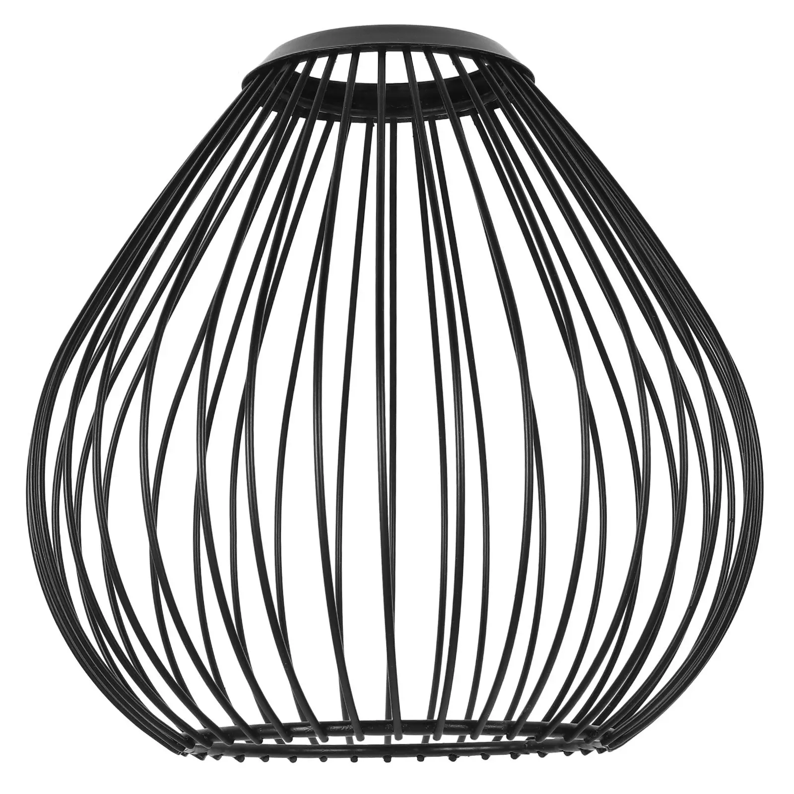 

Hollow Out Retro Metal Lamp Shade Iron Wire Decorative Mesh Pendant Light Cover for Home Bedroom Living Room Office Hallway