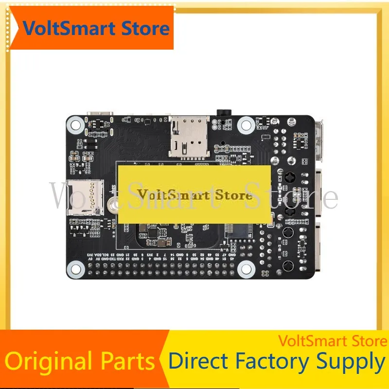 VoltSLuckfox Lyra Pi Linux Micro Development Board Core3506 Core Board Integrates Triple-core ARM Cortex-A7 ARM Cortex-M0 Proces