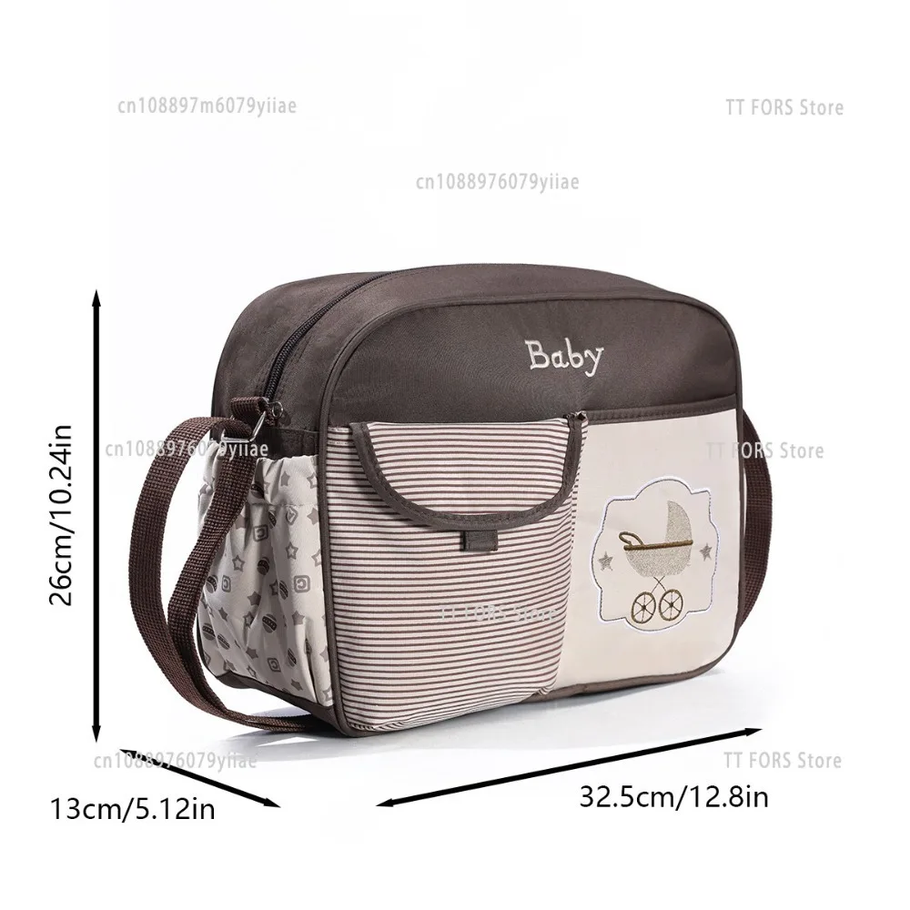 موضة جديدة الكرتون واحد الكتف قطري حفاضات الطفل حقيبة الأم حقيبة متعددة الوظائف السفر حقيبة تسوق أمي هدية #6