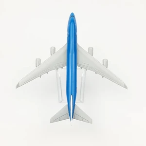 Skala Pesawat Diecast 16CM 1: 400 747 KLM Model Pesawat B747-400 Belanda dengan Dudukan Pesawat Tampilan Hadiah Koleksi Air P 8 penjualan terbaik klm - №