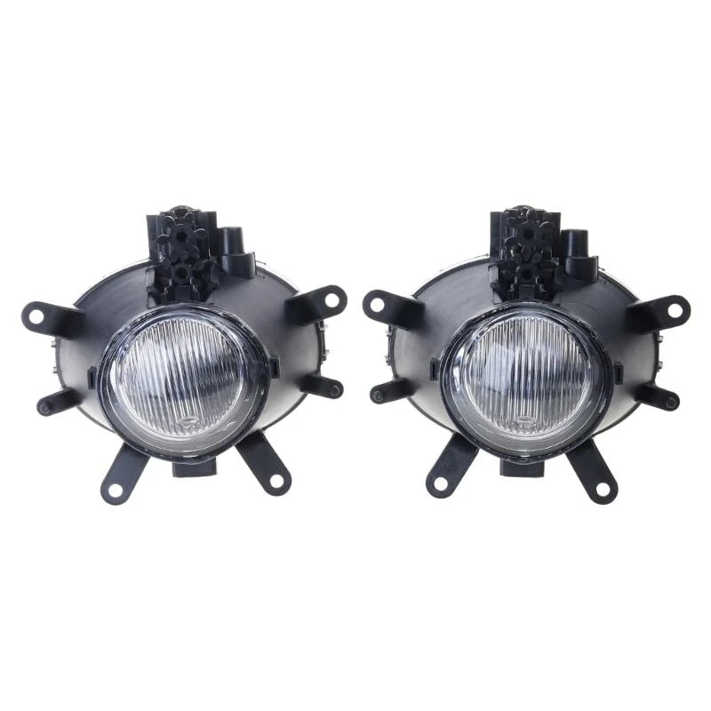 

P9FD 1 Pair Car Front Bumper Fog Lights Cover for E46 4DR 02-05 Replace 63176911007