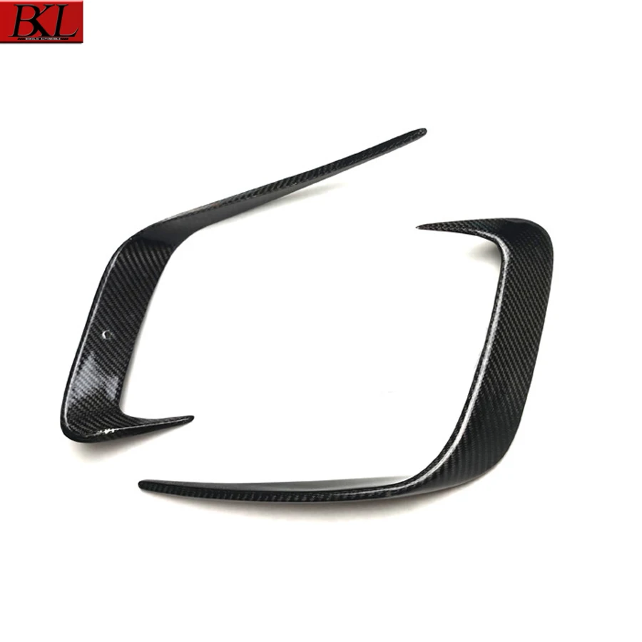 For BMW 3 Series G20 G28 325 330 Carbon Fiber Car Rear  Bumper Splitter Spoiler Canard Air Knife Surround Trim Body Kit