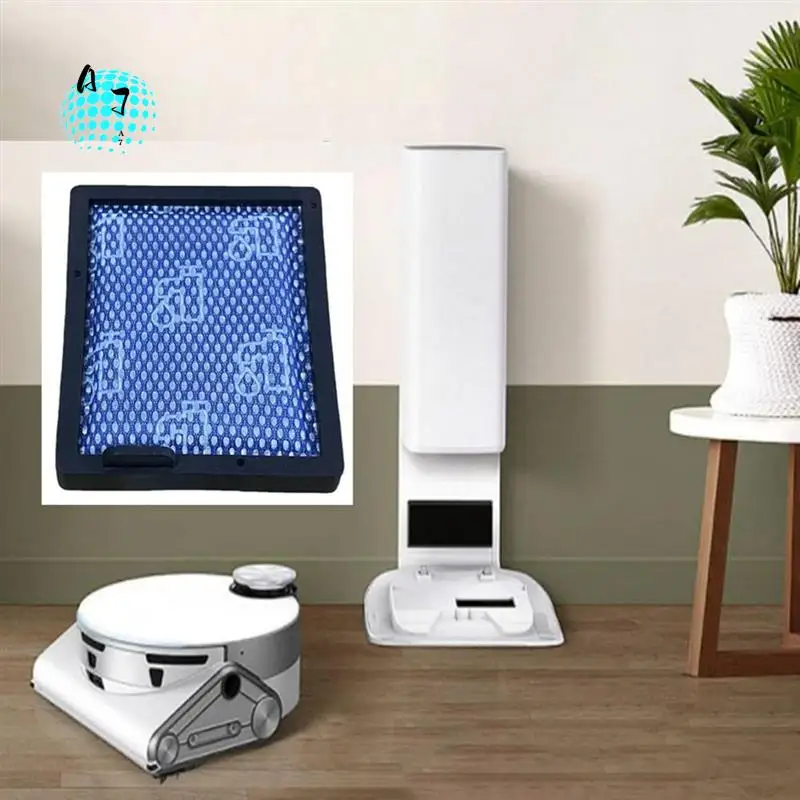 

A07F-3Piece Pre-Motor Filter Parts Accessories For Samsung Jet Bot AI+ Robot Vacuum Cleaner, Replacement Foam HEPA Filter Access