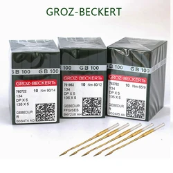 100 PCS Sewing Machine Needles GROZ-BECKERT  DPX5 135X5 GEBEDUR Heat Proof Titanium Needle For Buttonhole Bar Tacking Machine