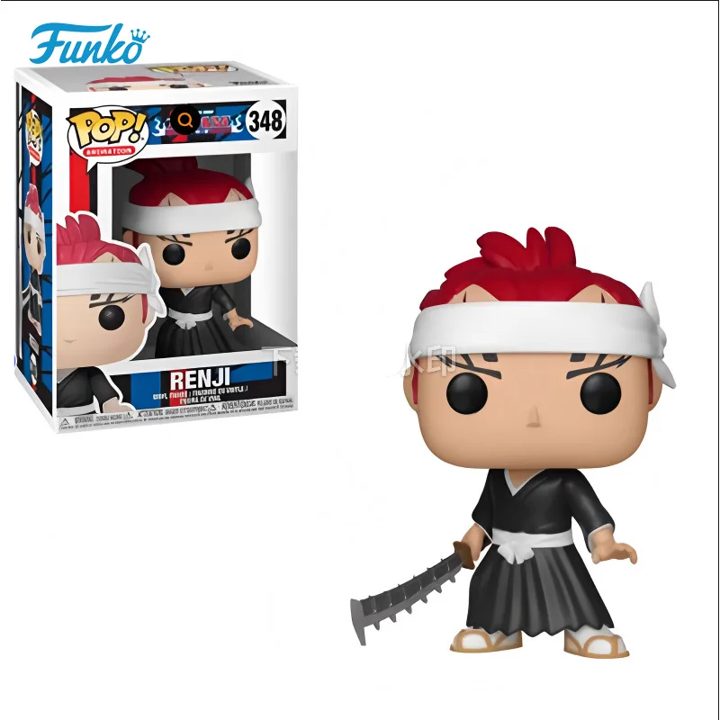 

FUNKO POP Vinyl Figurine Japan Anime Bleach Renji Action Figure Collection Table Ornaments Kids Gifts