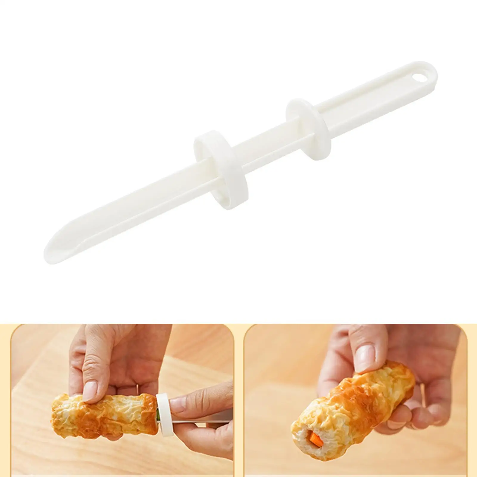 Fish Intestines Corer Veggie Filling Corer Coring Tools Gadgets Portable Vegetables Fillings Corer for Restaurant