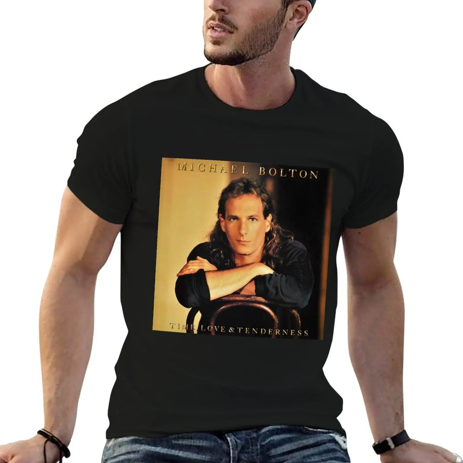 Michael bolotin Time love tenderness T-Shirt Funny t-shirt oversized funny t shirts for men