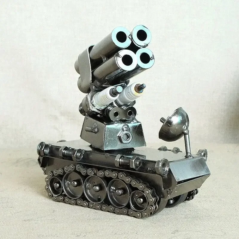 

Tank artillery model, metal craft gifts, military models to send to war buddies