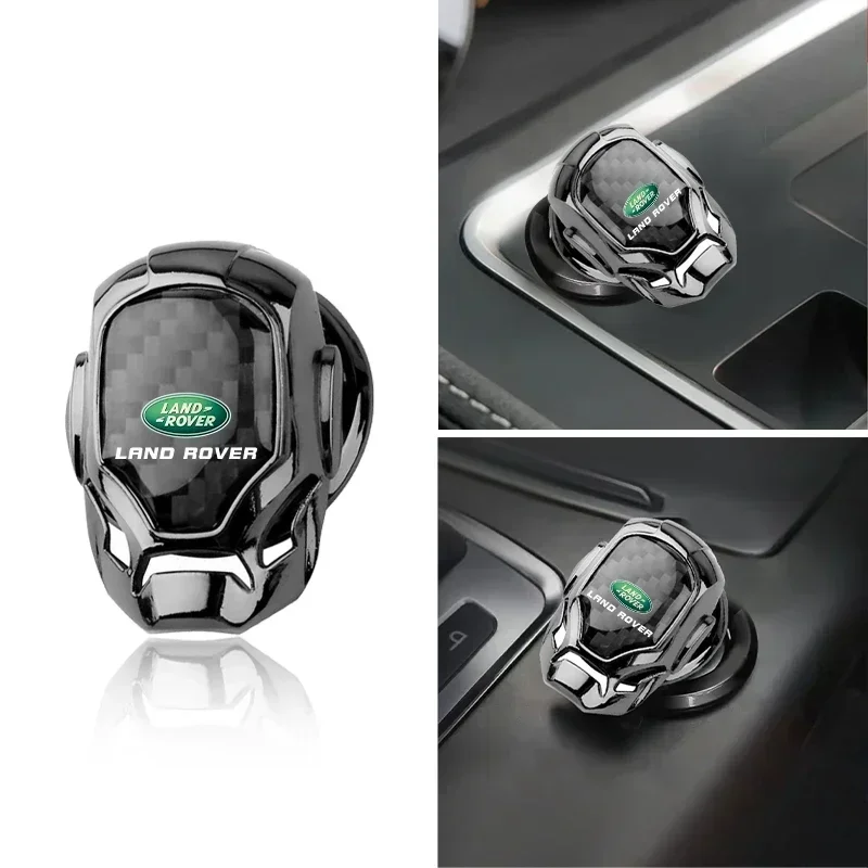 1pcs Car One-Click Start Buttons Protective Cover Decoration For Land Rover Range Rover L322 P38A L405 LR2 LR3 LR4 Accessories