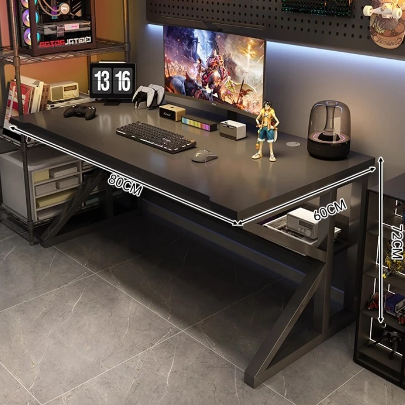 Mid century desktop computer desk luxury fashion Elegant minimalism gaming desk room design escritorios de ordenador furniture