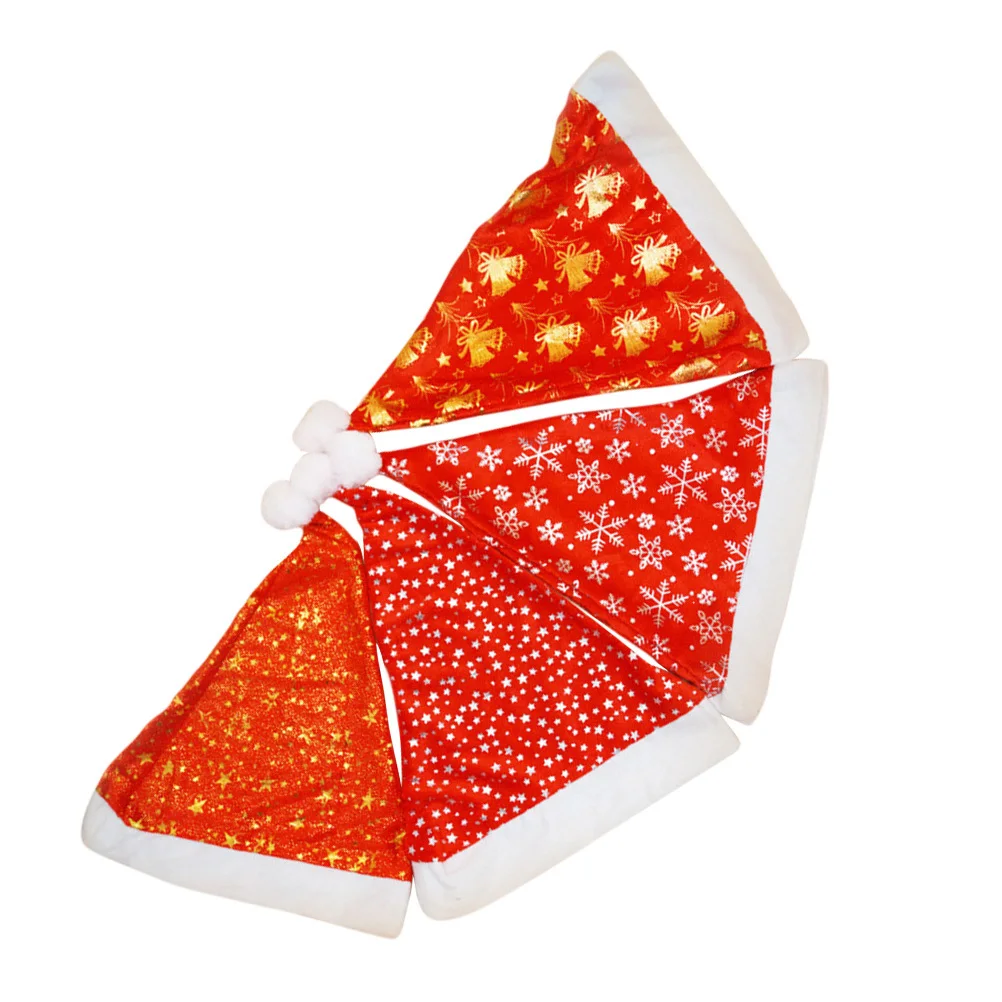 

Gift Santa Hat Hat Red Christmas Hats For Santa Party Favors Sequin Decor Festive Costume Accessory