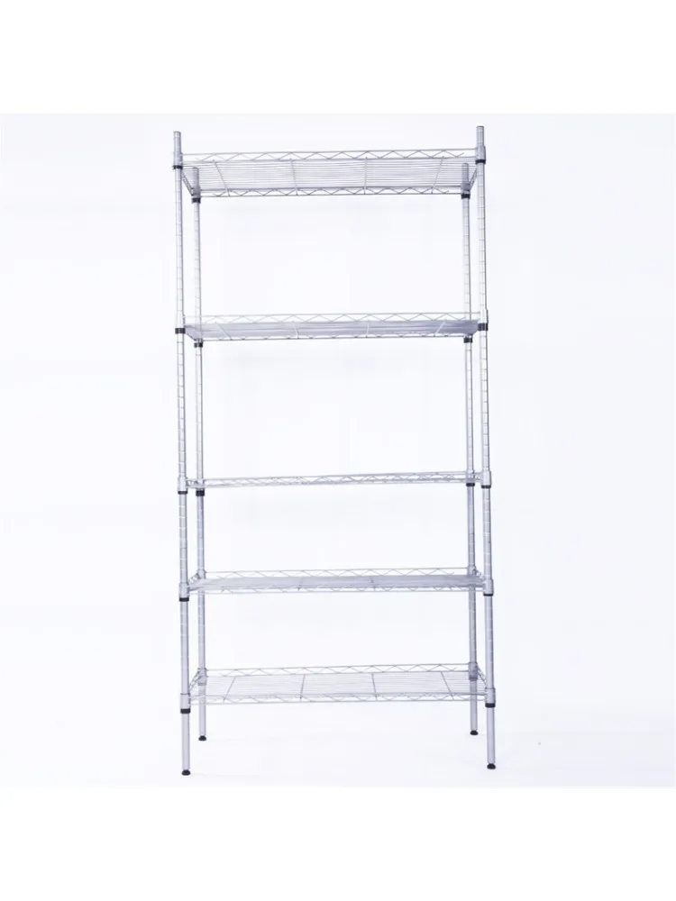 5-Shelf Adjustable;  Heavy Duty Storage Shelving Unit ;  Steel Organizer Wire Rack