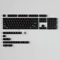 GMK Darth Vader Japanese Keycap PBT 130 keys Cherry Original Highly Adaptable MX Axis Switch Mechanical Keyboard