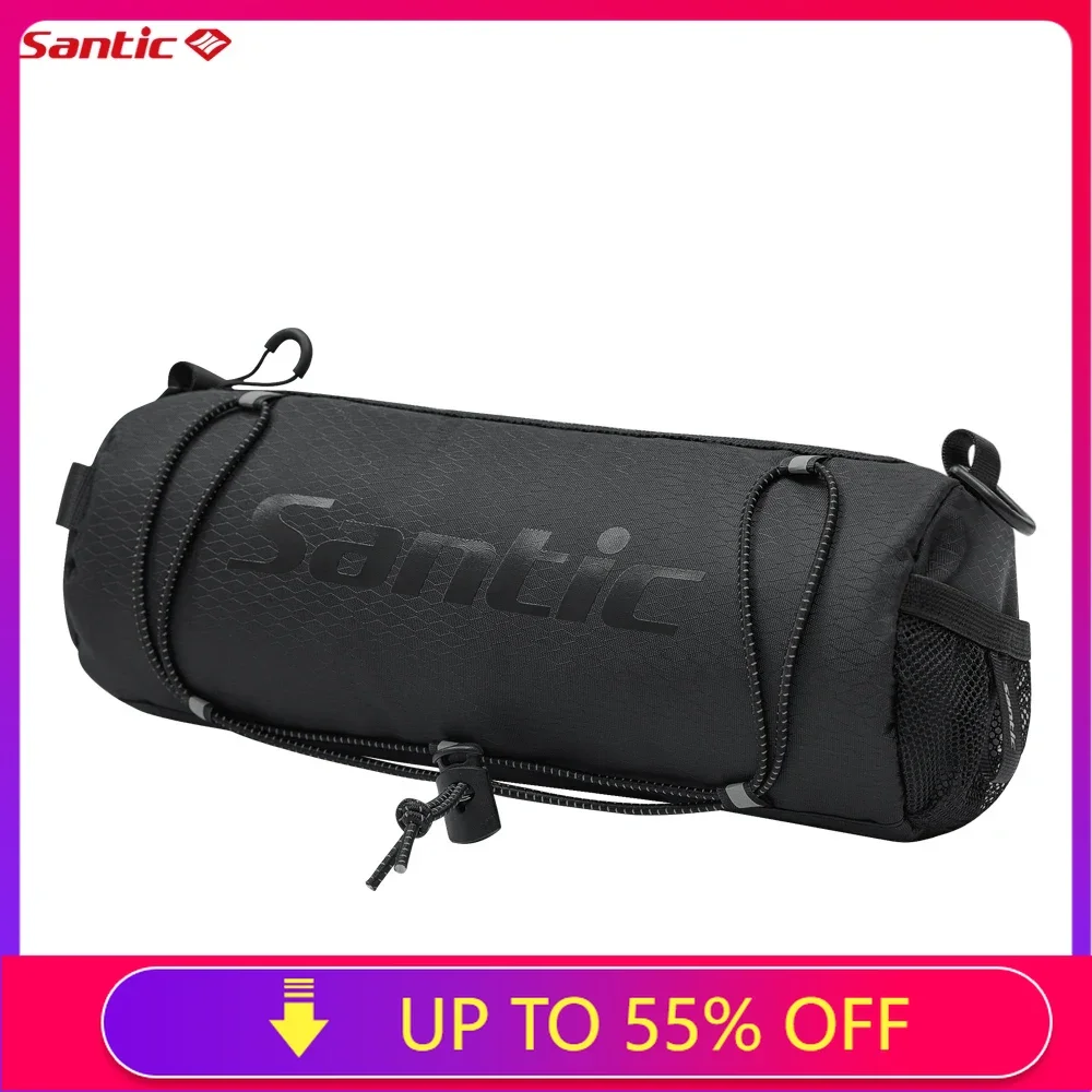 Santic Cycling Bag Road Mountain Bike Bicycle Multifunctional Waterproof Handlebar Bag