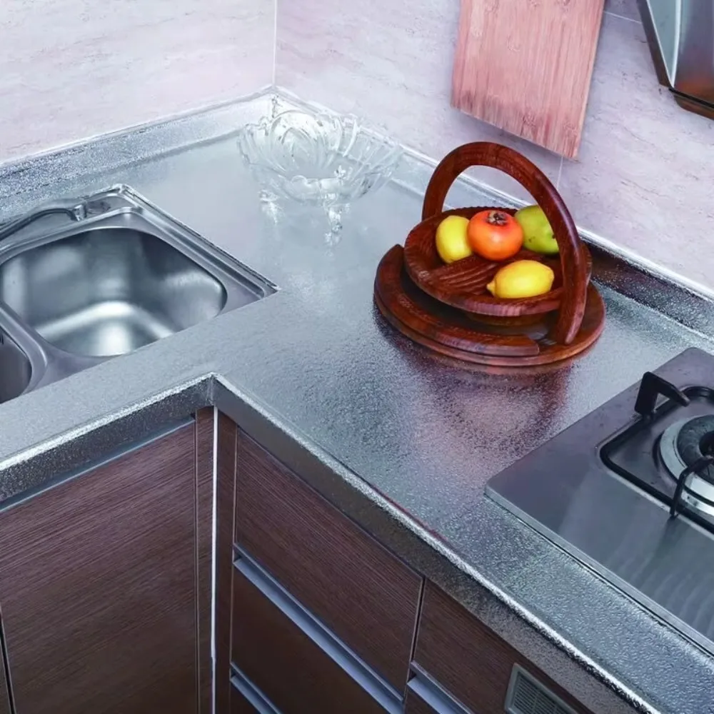 Oil-proof Wall Stickers Waterproof Stove Cabinet Oil Resistant Stickers Self Adhesive High Temperature Resistant