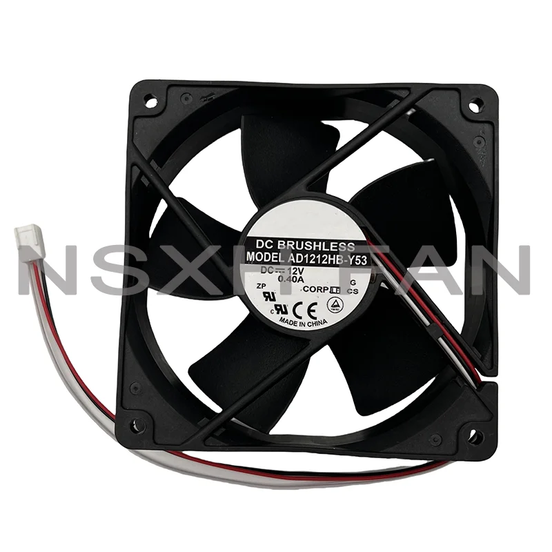 NEW 12CM Double Ball Bearing ATX 12032 12CM High Air Volume AD1212HB-Y53 Cooling Fan