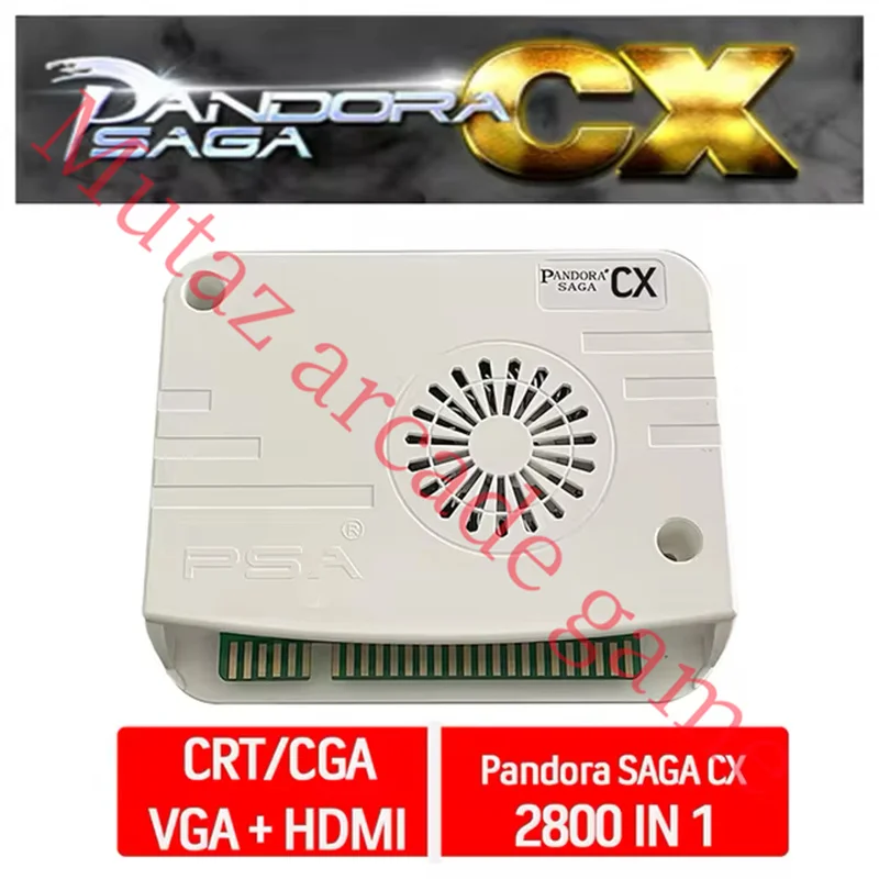 Pandora Saga Box CX 2800 in 1 Arcade Version Joystick Game Console Cabinet Machine JAMMA Mainboard PCB Multi HDMI VGA CRT