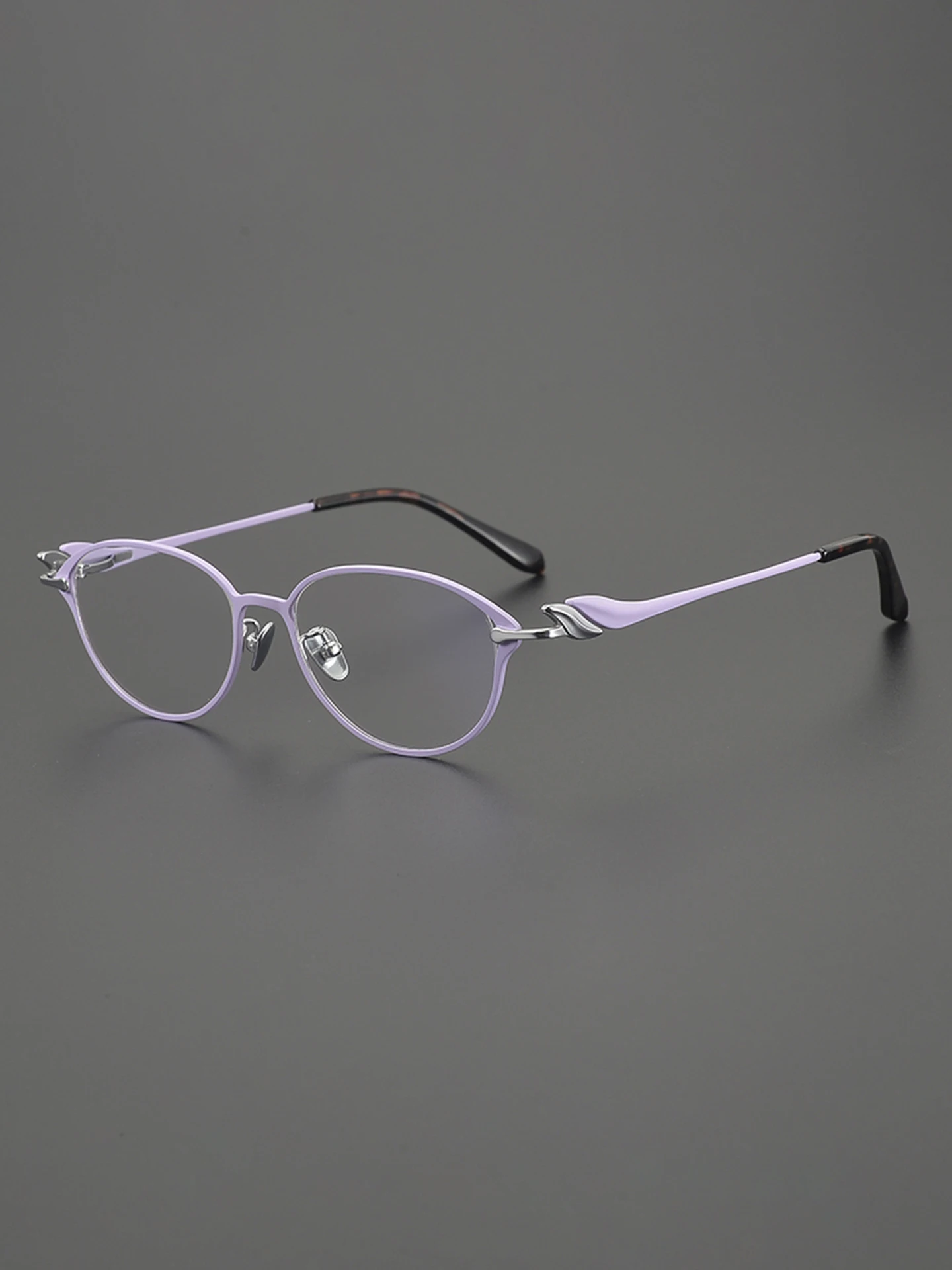 

2025 New Cat Eye Titanium Glasses Frame for Women Myopia Reading Eyeglasses Custom Lens Men Optics Prescription Retro Eyewear