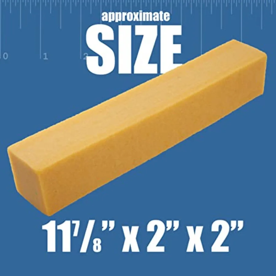 Abrasive Cleaning Stick Sandpaper Cleaner Remove Dust and Debris from Sanding Belts and Discs Xtra Large Natural Rubber Cleanin