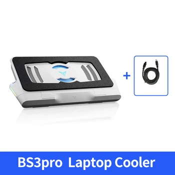 Chłodnica do laptopa Flydigi BS3/BS3pro, chłodzenie ciśnieniowe powietrzem, kontrola temperatury, redukcja hałasu, inteligentna regulacja częstotliwości.