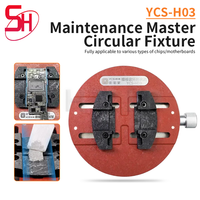 YCS-H03 Universal Mobile Phone PCB Circular Holder For Motherboard Soldering BGA CPU IC Chip Glue Tin Removal Repair Fixture