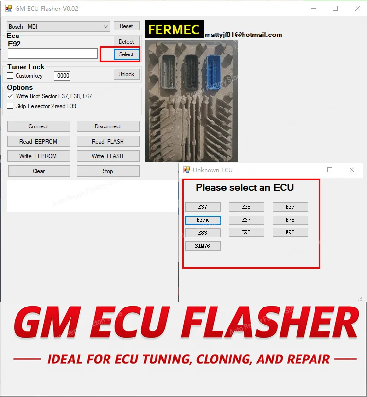 Программатор GM ECU Flash Flasher J2534 для чтения и записи EEPROM ECU E92 E98 E83 SIMT76 E37 E38 E39 E39A E67 E78, запись EEPROM, Flash, Clear