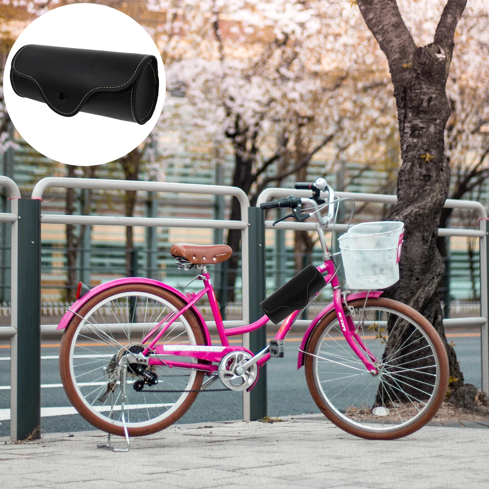 

1Pcs Motorcycle Luggage Bag Tear Resistant Bike Handlebar Front Frame Tail Bag for Cycling Bike Side Pouch