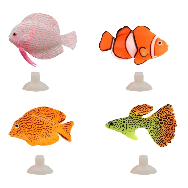 ¿Son realmente útiles los peces artificiales flotantes de silicona para decorar tu acuario? Una evaluación práctica