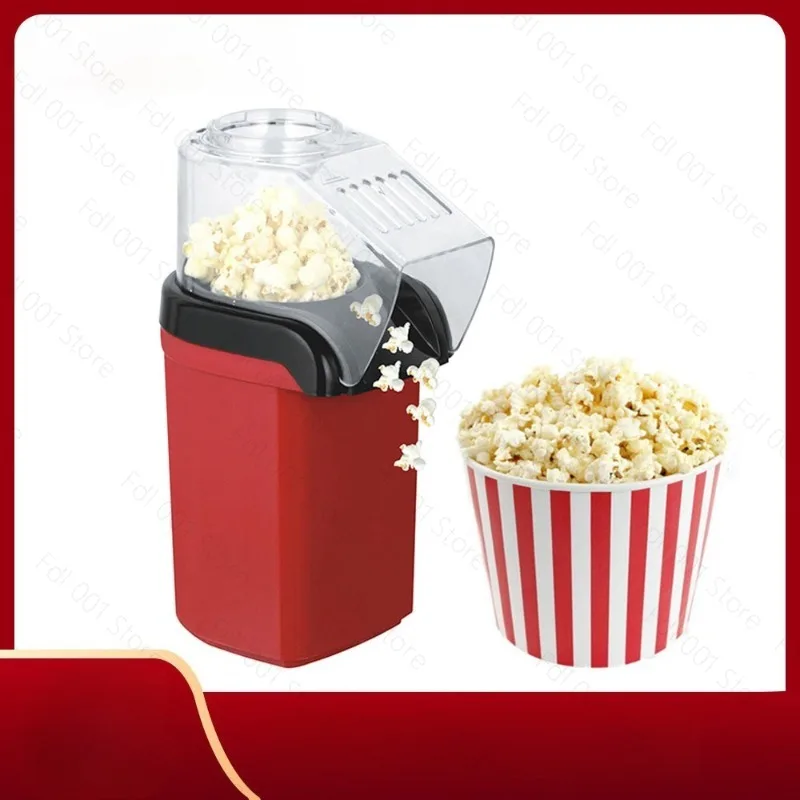 Electric Popcorn Maker Hot Air Mini Corn Popper Machine Home Snack Maker