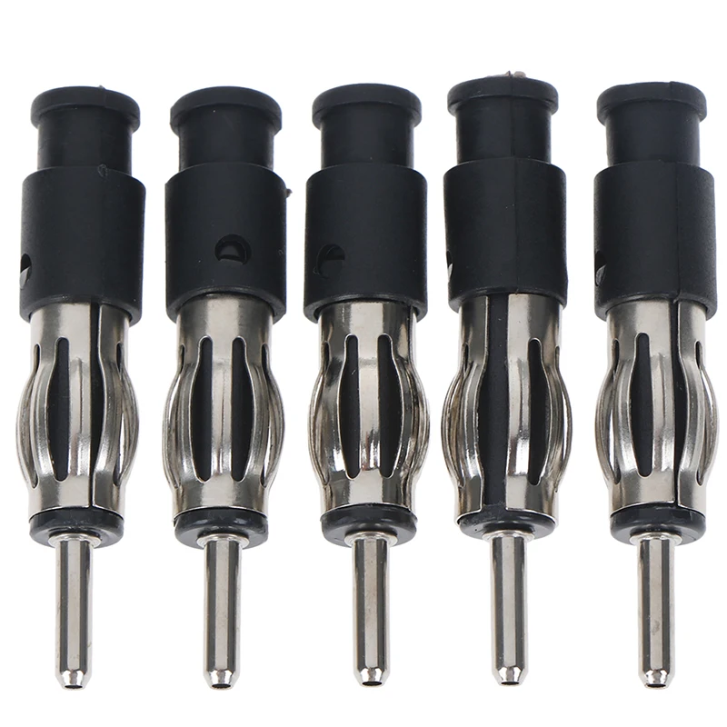 5pcs Car CD Radio Male Aerial Antenna Plug Adapter Plastic Handle Connector Hot Sale