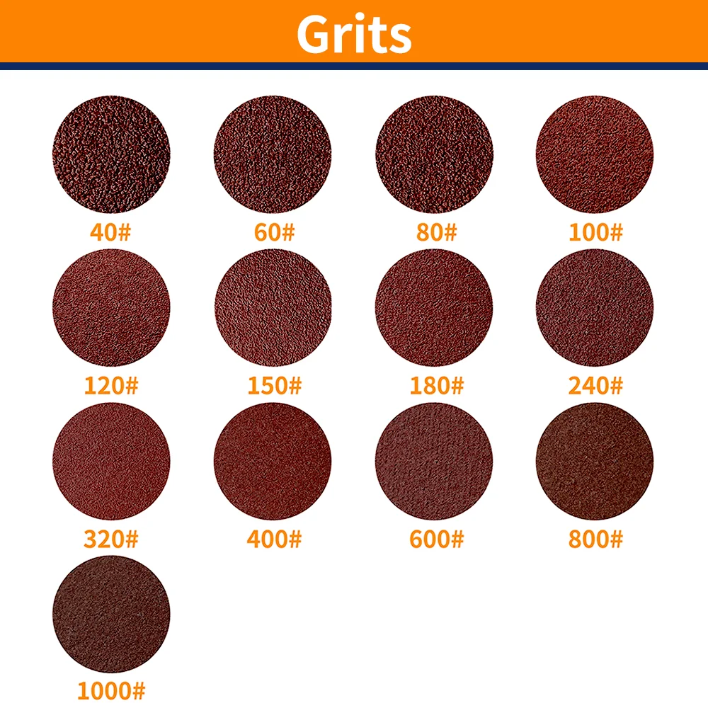 Bandes Abrasives de Grain de P40-1000 Environnemental pour Ponceuse à Bande d'Air, Meulage par Points de Soudage, 520x20mm, 3/4 "x 20-1/2", 10 Pièces