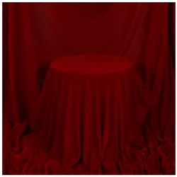 Burgundy Curtain Unveiling Red Cloth Gold Velvet Fabric Stage Background Cloth Conference Fabric