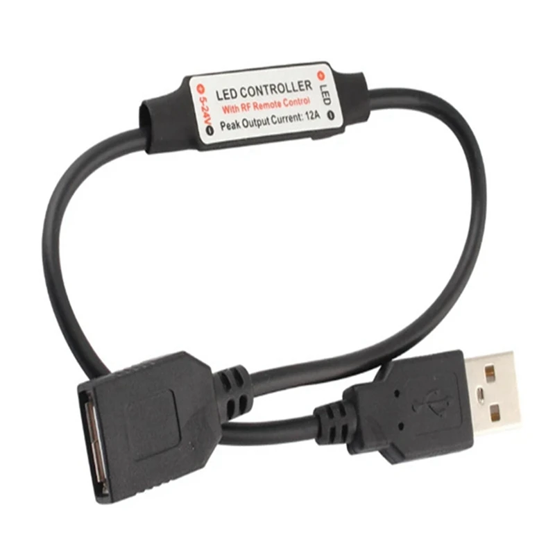Contrôleur de bande LED Hot-11 prédire, mini variateur, télécommande RF, 5V, interface USB, 5050/2835, document unique