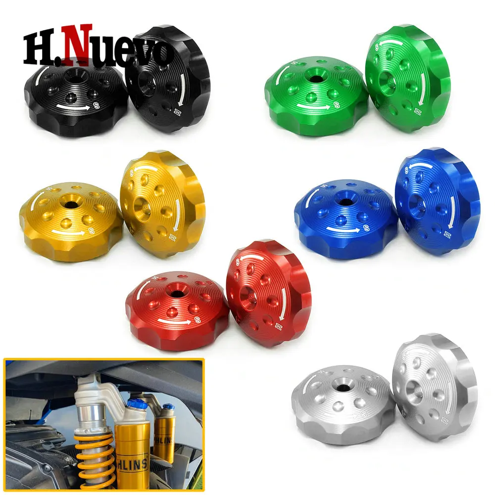 Motorcycle Accessories Universal For BMW HONDA YAMAHA Shock Absorber Damping Adjust Knob Cover Screw Rear Absorbers Suspensions - Image 4