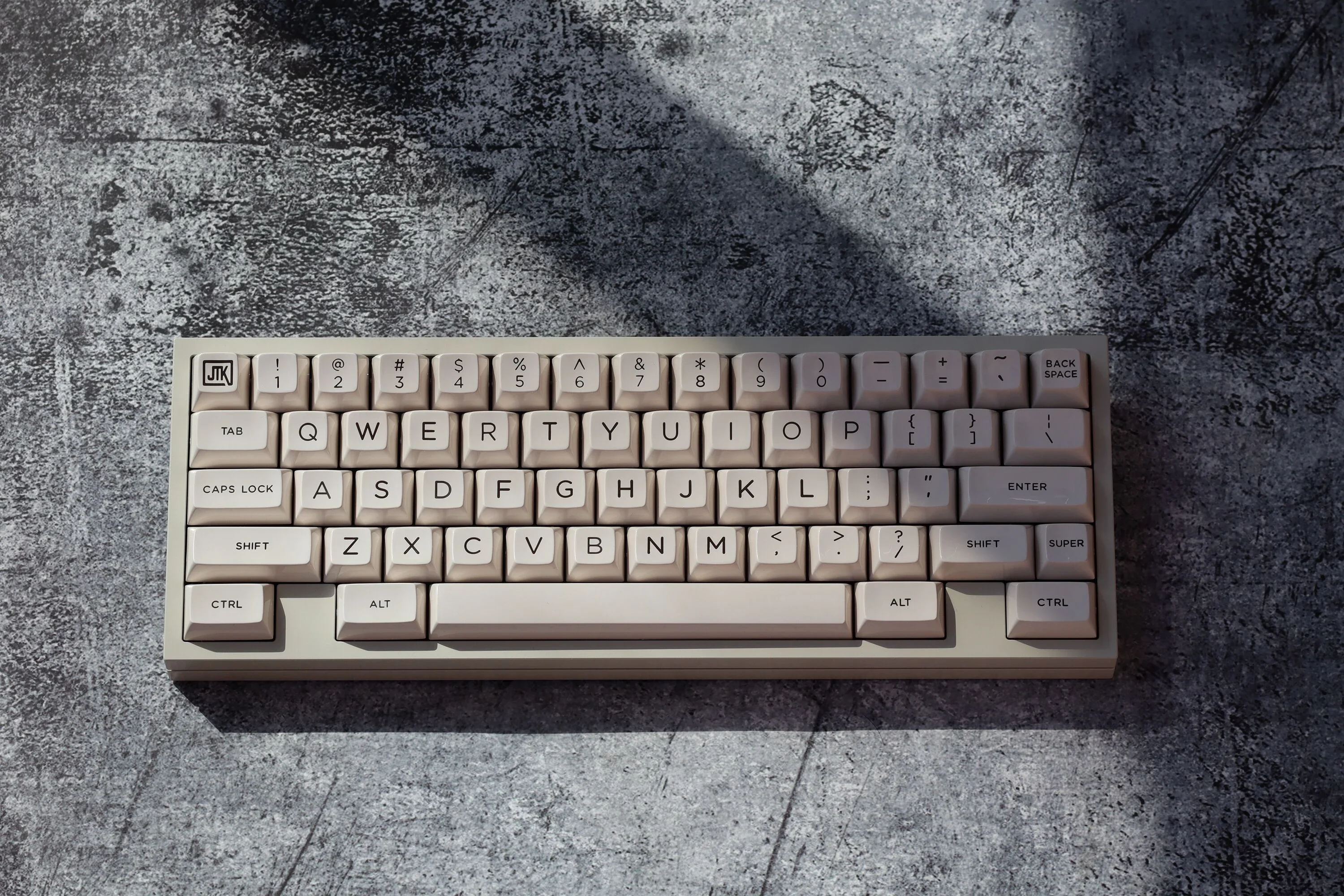 JTK HSA CREAMWHITE-Capuchons de touches de clavier ABS personnalisés, sphblades, haute brillance, profil HSA, capuchons de touches de jeu pour clavier mécanique, 152 touches