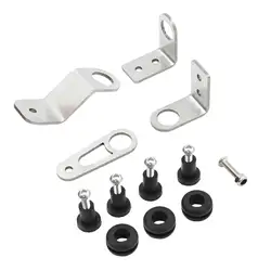 Bolt-on Radiator Bracket Kits for K-swap 1992-2000 High Performance Lightweight Stainless Steel for Automobiles Fittings