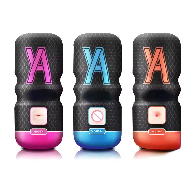 Male Masturbators Cup Powerful Sucking Realistic Vagina Pocket Pussy Blowjob Penis Massager Stamina Trainer Adult Sex Toys 18+