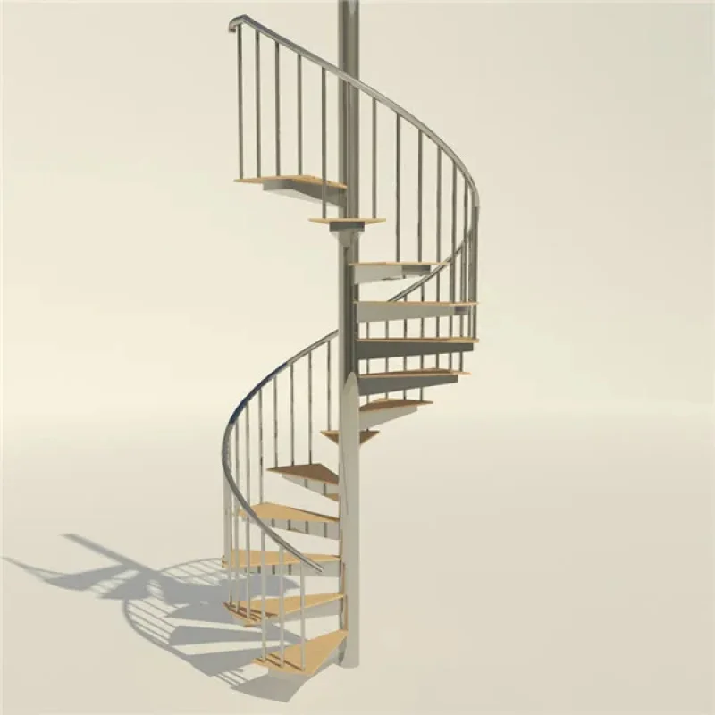 custom.Solid Indoor Wood Stair Steps Curved Stairs Galvanized Carbon Steel Staircase Aluminum Stair