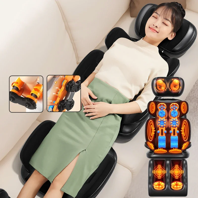 Multifunctional Home Health Spa Vibration Massage Pad Hot Airbag Kneading Hot Compress Foot Body