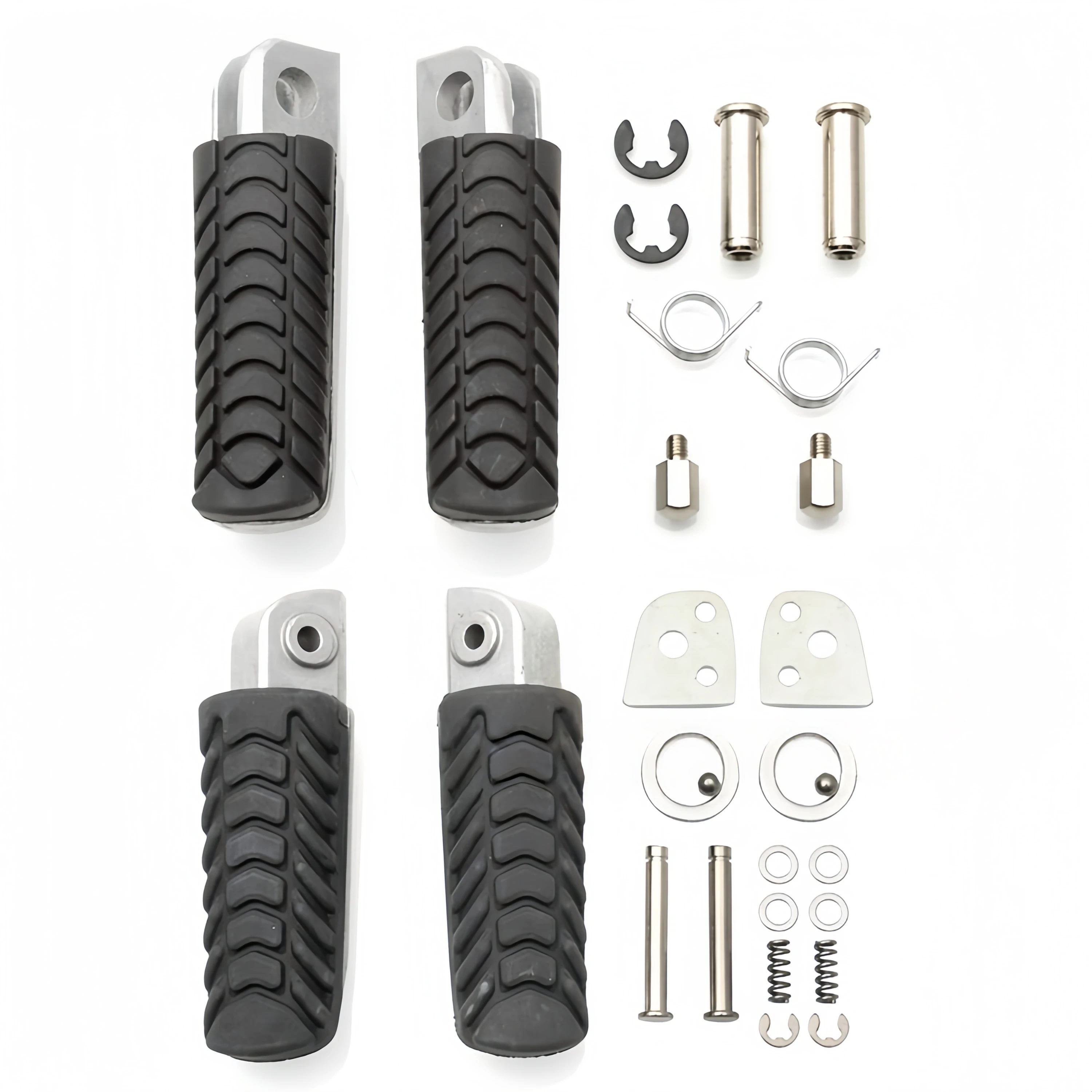 Pedali anteriori e posteriori moto per Kawasaki Beast 250 Versys X300 Z650 Z900 Ninja 650 H2