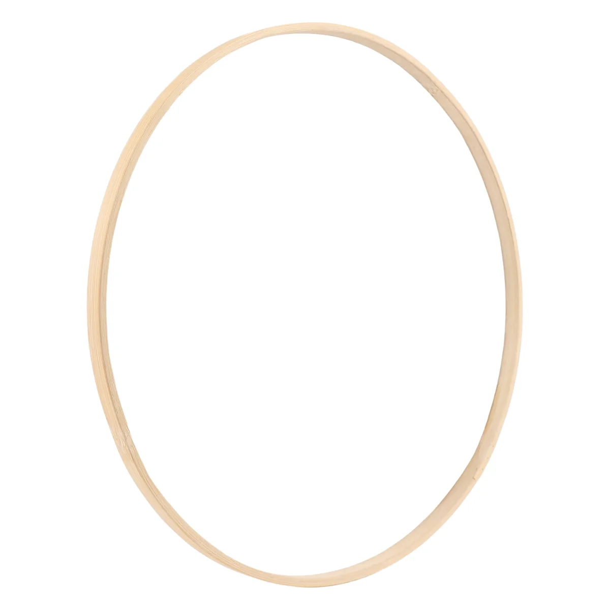 LDHL Dream Bamboo Rings,Wooden Circle Round Catcher DIY Hoop for Flower Wreath House Garden Plant Decor Hanging Basket 26Cm